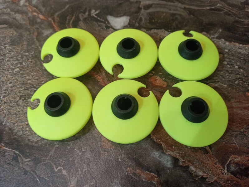 NÁHRADNÝ UNIVERZÁLNY KRÚŽOK NA PALICE ALPINE YELLOW 50mm